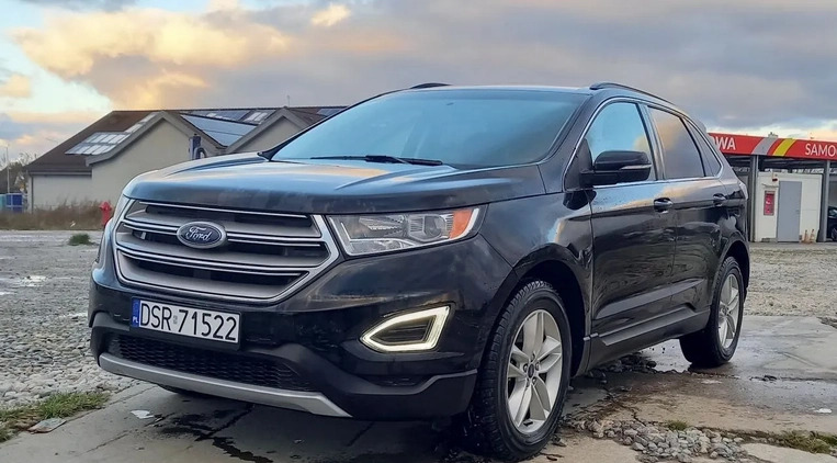 Ford EDGE cena 71500 przebieg: 74500, rok produkcji 2016 z Wrocław małe 56